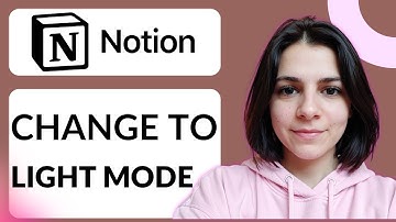 How To Change Notion From Dark To Light Mode | Step-by-Step Guide