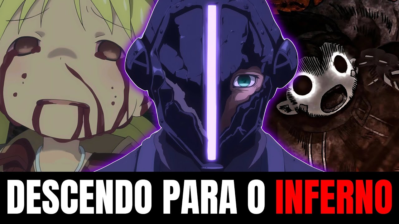 O anime das crianças que desceram para o INFERNO