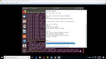 How to install Ansible on Ubuntu18 VM ?