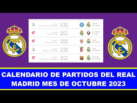 Partidos real madrid diciembre 2023