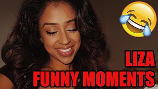 🚀 LIZA KOSHY'S FUNNY MOMENTS IN DAVID DOBRIKS VLOGS - Pt 2 (top 10)🚀