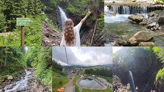 فلوغ السياحة في اكرانيا زاكارباتيا 2 | شلال غوك    Закарпатье на арабском 2|| Водопад Гук