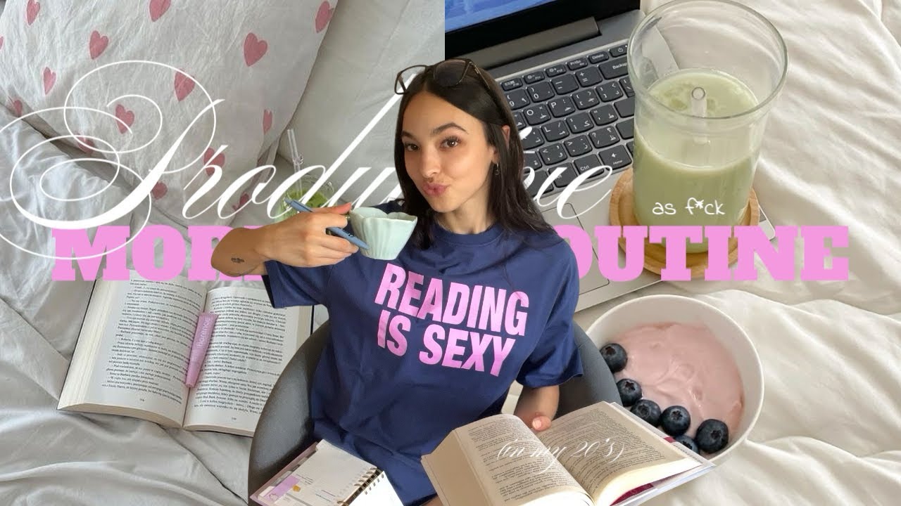 MORNING ROUTINE 🍵 *estremamente* PRODUTTIVA per essere la Versione Migliore di Te