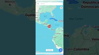 Cuba vs Nicaragua Comparando Tamaños de Países 😱😱 #geografiamundial