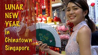 Celebrating Lunar New Year in Chinatown Singapore