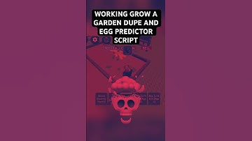 Working Roblox new grow a garden dupe and egg predictor script #roblox #gag #growagarden