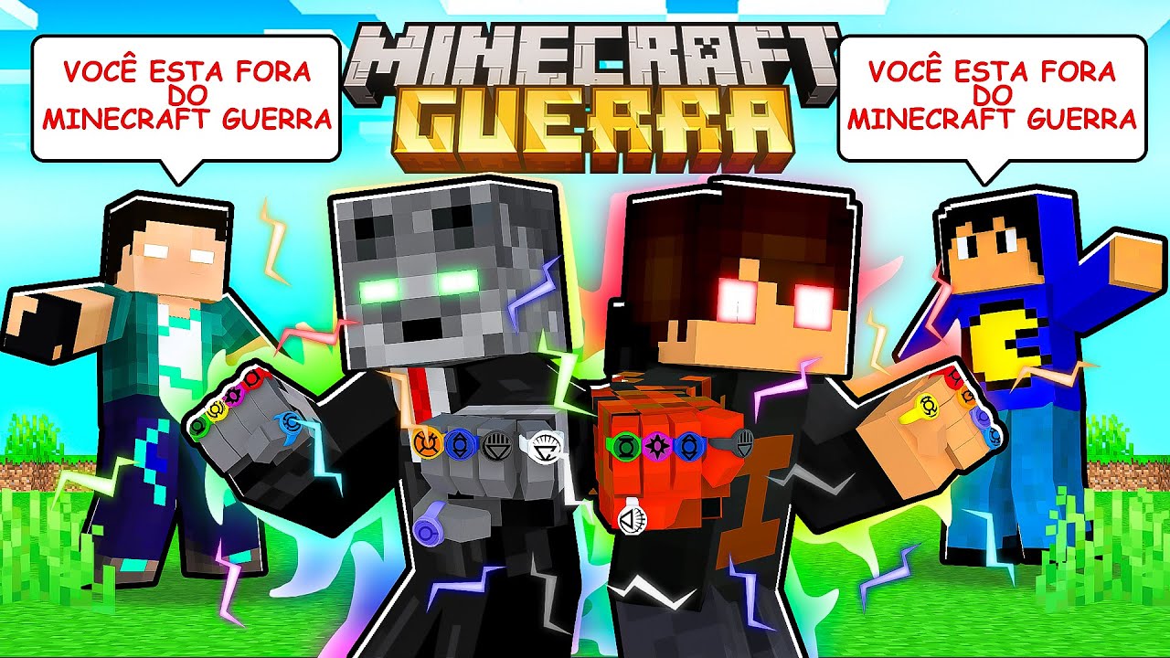 WOLFF E INEMAFOO, A NOVA ALIANÇA DO MINECRAFT GUERRA