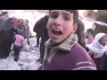 كلمات يوجهها طفل للمجرم بشار
