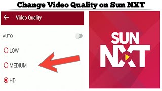 How to Change Video Quality on Sun NXT app | Watch videos in HD | Techno Logic | 2021 screenshot 2