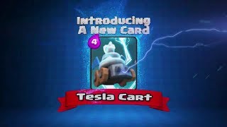 Clash Royale -New Card | Tesla Cart |Teaser| Concept/Idea | Fan Made screenshot 5