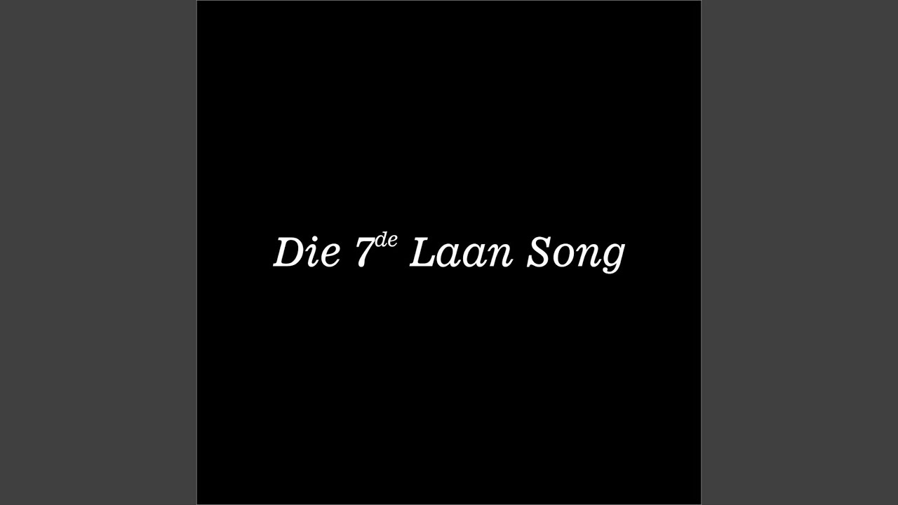 Die 7de Laan Song
