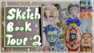 My most colorful sketchbook tour yet | Dec 2023 - Jan 2024 My most colorful sketchbook tour yet | Dec 2023 - Jan 2024