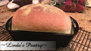 ~Lodge Cast Iron Loaf Pan Review With Linda's Pantry~