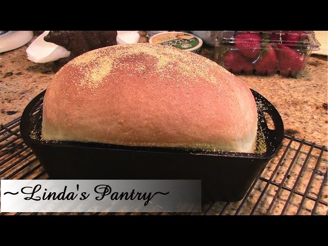 English Muffin Toasting Bread using my Lodge Loaf Pan : r/castiron