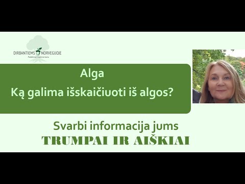 Video: Kas Yra Išskaičiavimas