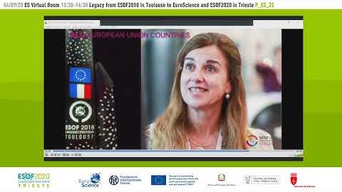 Legacy from ESOF 2018 in Toulouse to EuroScience and ESOF 2020 in Trieste