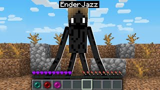 JOGANDO MINECRAFT COMO UM ENDERMAN! (zerei o jogo)