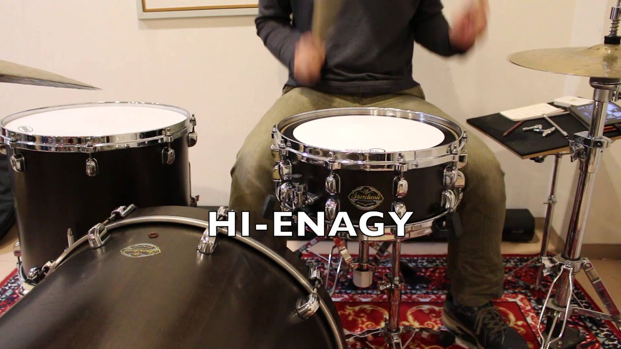 AQUARIAN(アクエリアン) HI-ENAGY スネアドラムヘッドを張ってみた