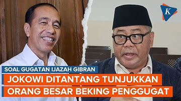 Penggugat Gibran Tantang Jokowi Tunjukkan Tudingan Orang Besar yang Bekingi Polemik Ijazah