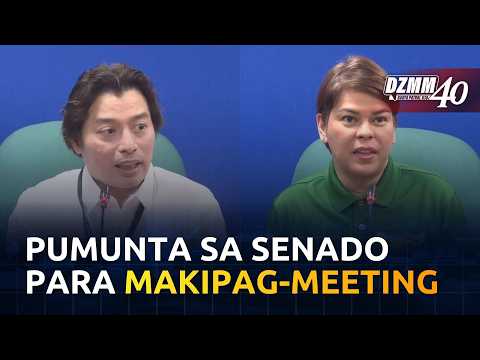 VP Sara, pumunta sa Senado pero 'di dadalo sa impeachment trial: Poa | DZMM Teleradyo (07 July 2026)