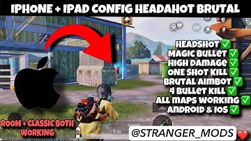 iPhone BGMI + PUBG Config File 🔥 IOS Zero Recoil + Auto Headshot | No Jailbreak | 100% Working Hack😍