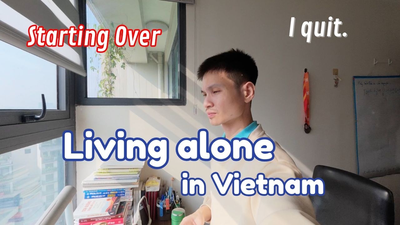 Living Alone in Vietnam — No Job, No Friends, No Partner | Daily Life of a Former Software Engineer