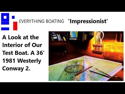 36’ Westerly Conway 2, Interior.