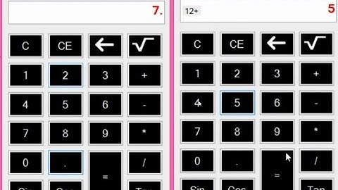C# Basic Calculator Part 01