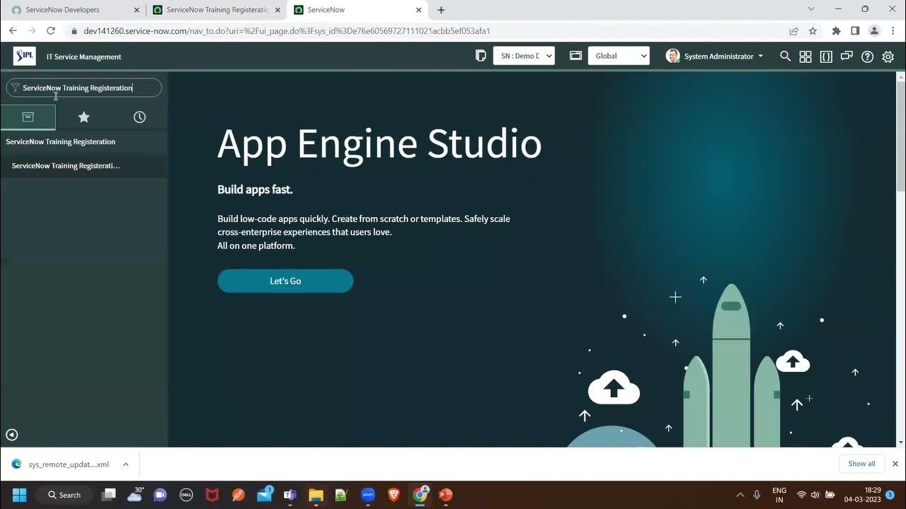 Servicenow update sets table and field creations part 3 youtube