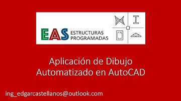 Aplicación de Dibujo Automatizado en AutoCAD desde Excel