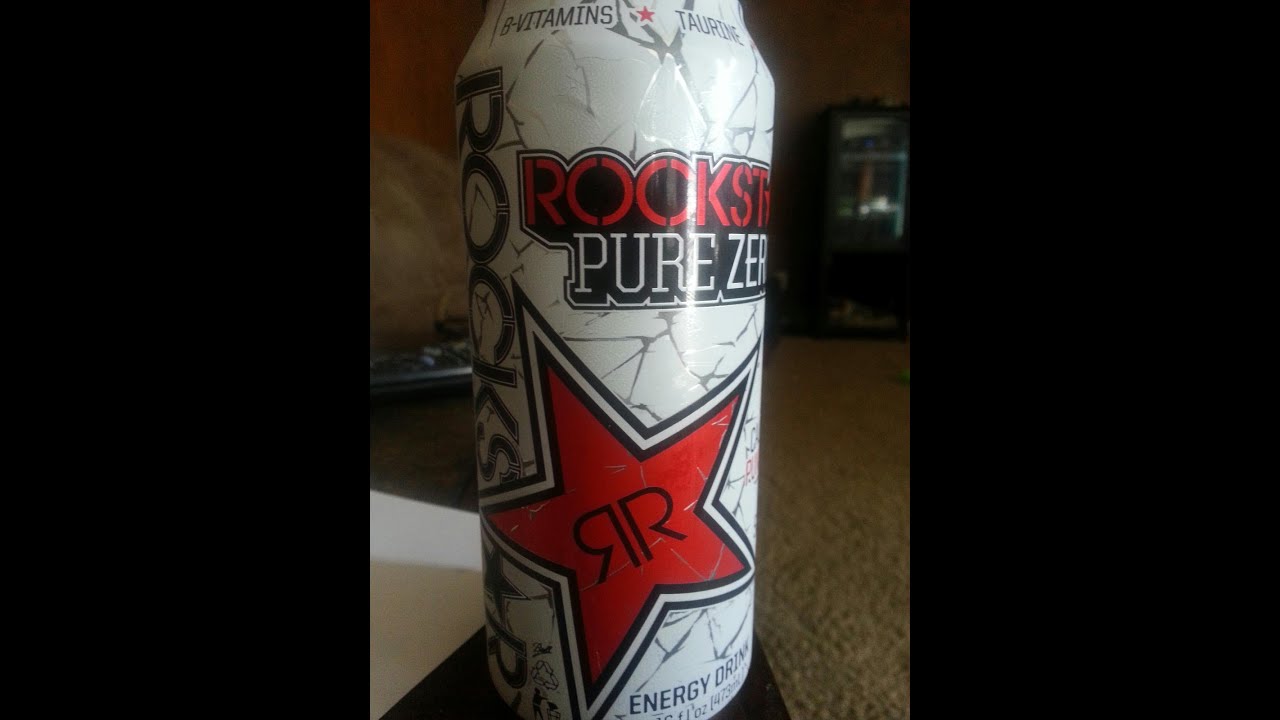 Sugar Free Rock Star Zero Punched Speed Chug Ice Cold Energy Drink Youtube