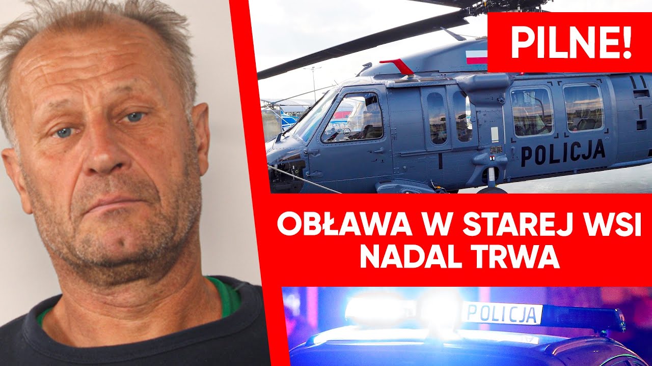 Obława trwa. Tadeusz Duda poszukiwany w Starej Wsi