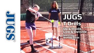Softball T Drills: Up & Inside, Low & Outside  | JUGS Sports