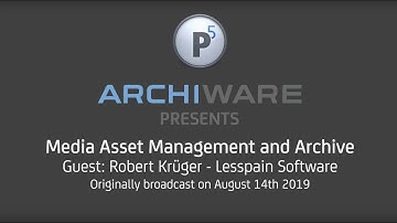 Archiware Webinar Wednesday - Media Asset Management & Archive