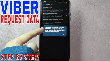 ✅  How To Request Your Data On Viber 🔴