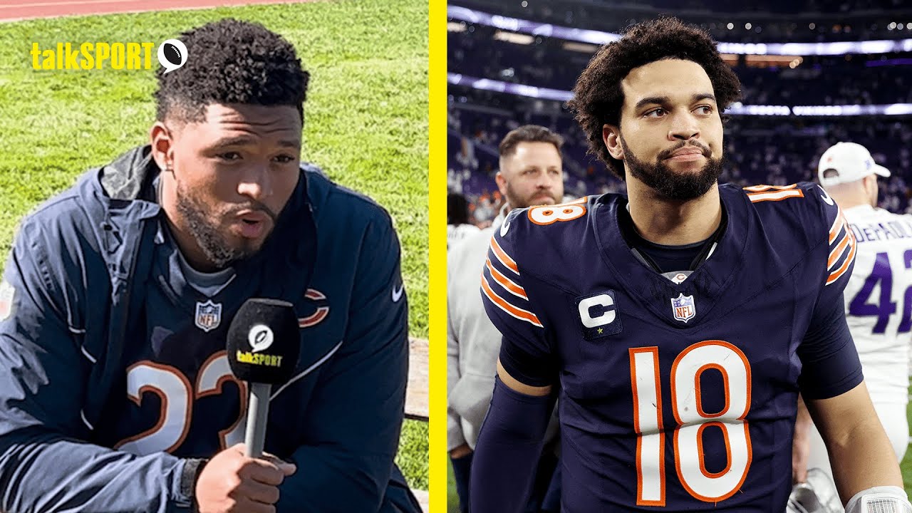 Bears RB Roschon Johnson REVEALS What Caleb Williams Is REALLY Like Off The Field in Chicago!