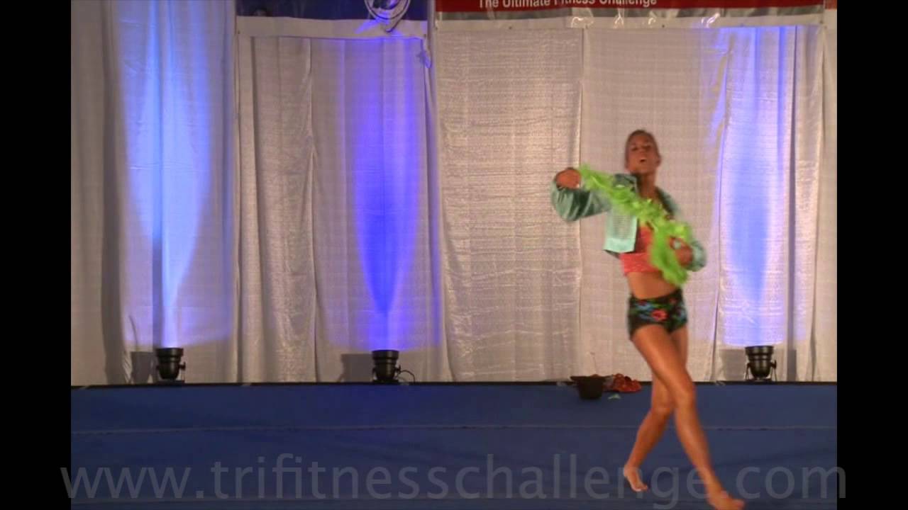 Fitness Routine Brandy Goddard from Arkansas- 3rd in routines Tri-Fit World Challenge