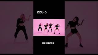 if blackpink songs had high notes! 🎶