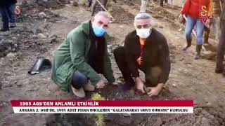 Galatasaray Umut Ormanı Etkinliğimiz Galatasaray Tv Ekranlarında Yer Aldı.
