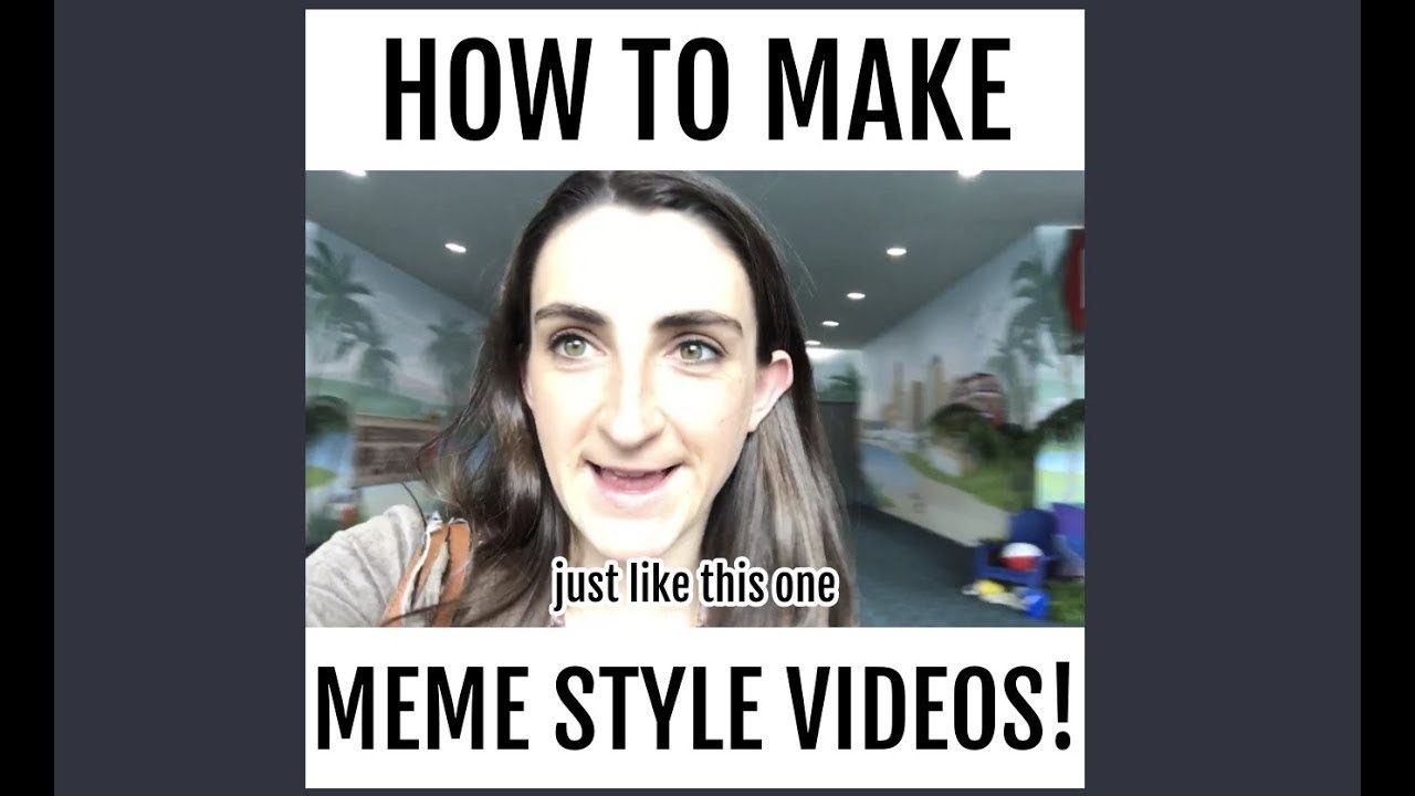 How to Make a Meme Style Video  Video Editing with Kapwing