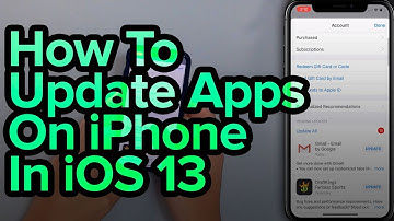 How To Update Apps On iPhone [iOS 13]
