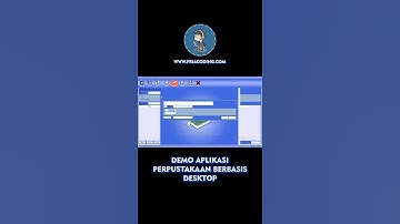 Demo Aplikasi Perpustakaan Berbasis Desktop #shorts #DemoAplikasi #Perpustakaan