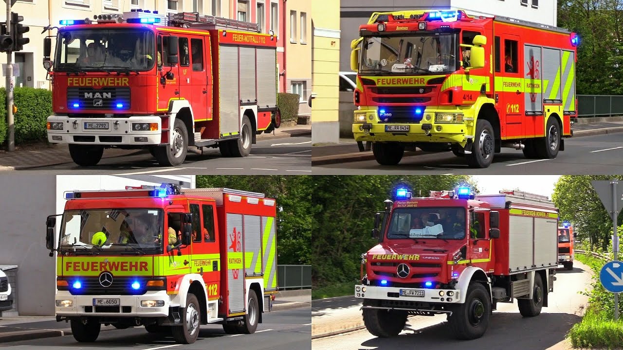 [GROẞBRAND in INDUSTRIEBETRIEB!] KREISALARM in VELBERT - GROẞÜBUNG