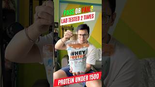 Wildbuck Whey Protein Lab Test Report