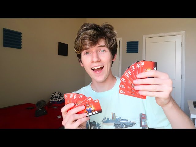 YOU WON'T BELIEVE THIS Roblox Gift Card Codes 2021 MY COLLAB WITH NINJA  [With Proof]