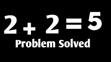 2 + 2 = 5 || Proved with one methods || Can you find the mistake ? Free World BD