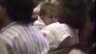 Shane's Baptism 1987