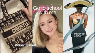 go to art school with me 🎒 ep. 3 | RISD crit, shopping haul, midterm.