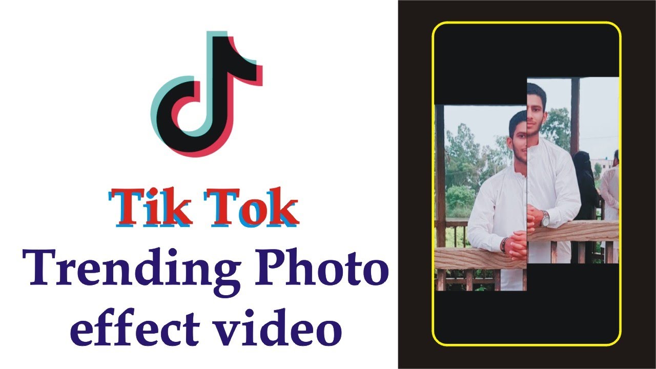How to make Tik Tok Trending photo effect video on Android | Tik Tok ...
