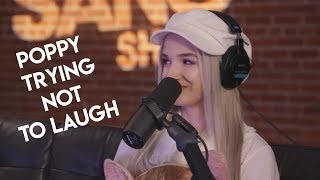 Poppy breaking character